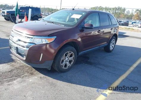 2012 Ford Edge Sel z USA, uszkodzony, nr VIN 2FMDK3JC2CBA50239